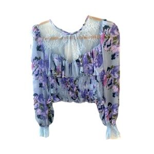 NWT Free People Daphne Blouse
